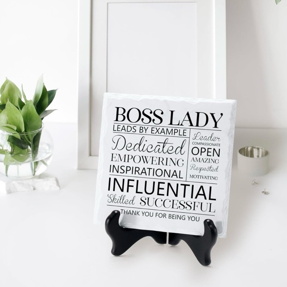 Inspirational Leader Boss Lady Plaque